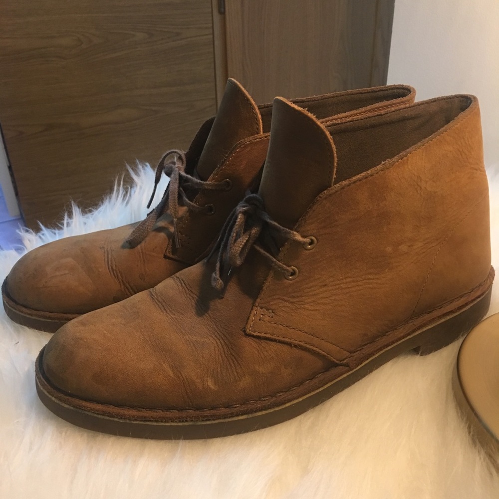 Men’s Clark’s leather boots